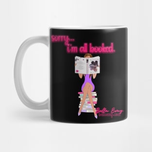 Sorry I'm All Booked - brunette girl Mug